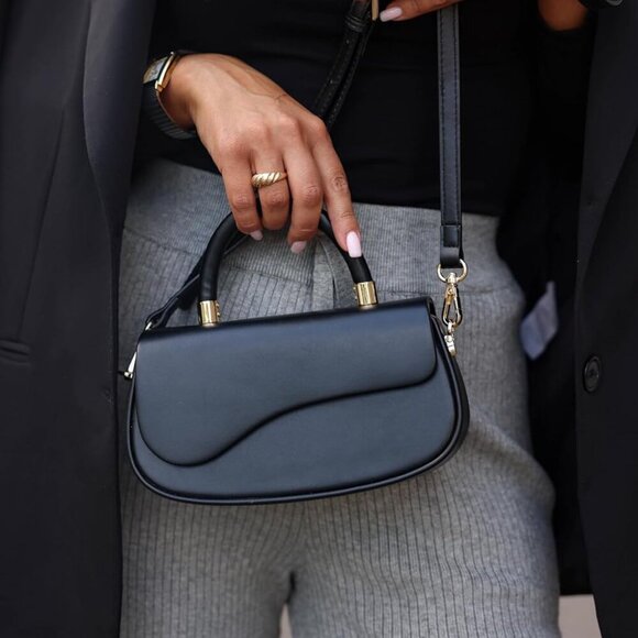 Brand New Mini Crossbody Mahogany Elegant Purse - Picture 6 of 6